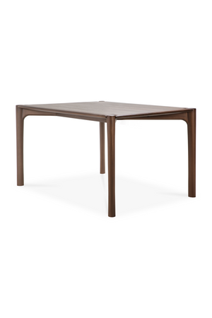 Varnished Teak Dining Table | Ethnicraft PI | Oroa.com