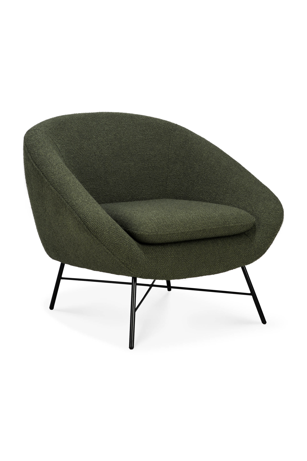 Vintage Style Lounge Chair | Ethnicraft Barrow | OROA.COM