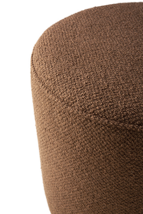 Copper Round Pouf | Ethnicraft  Barrow | OROA.com