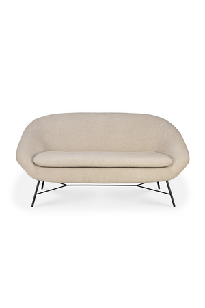 Off-White Vintage Sofa | Ethnicraft Barrow | OROA.COM