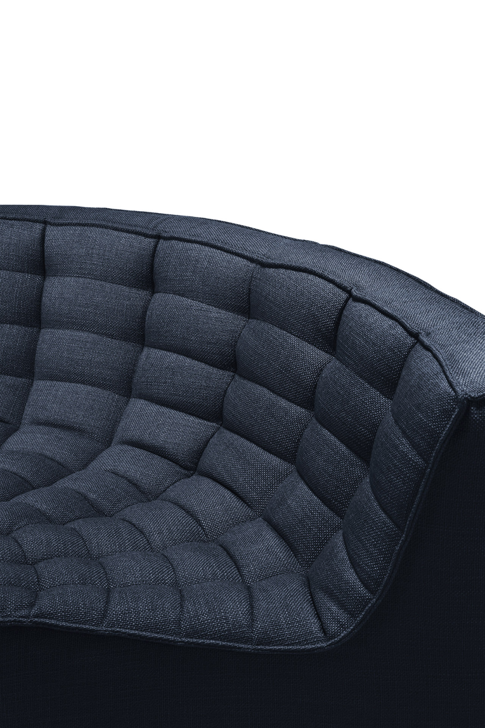 Blue Fabric Corner Sofa | Ethnicraft N701 | Oroa.com