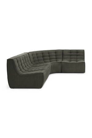 Green Modular Sofa | Ethnicraft N701 | Oroa.com