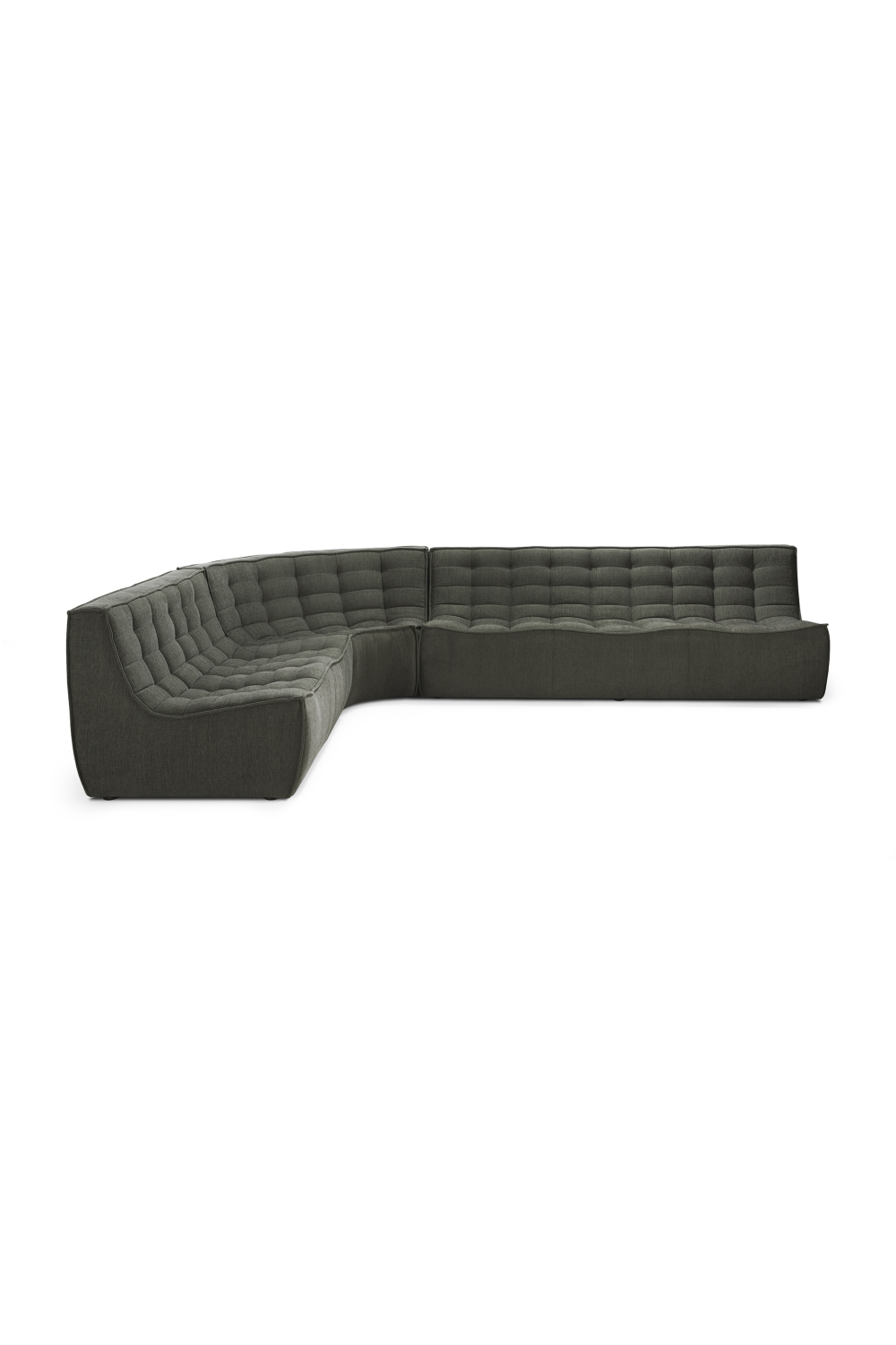 Green Modular Sofa | Ethnicraft N701 | Oroa.com