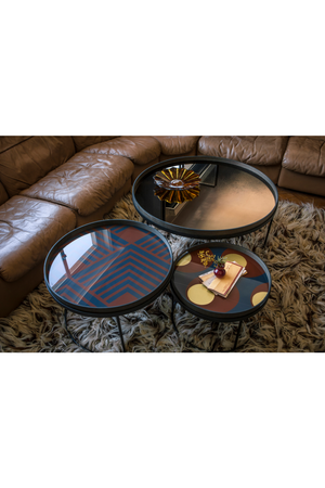 Round Wall Mirror | Ethnicraft Bronze | OROA TRADE