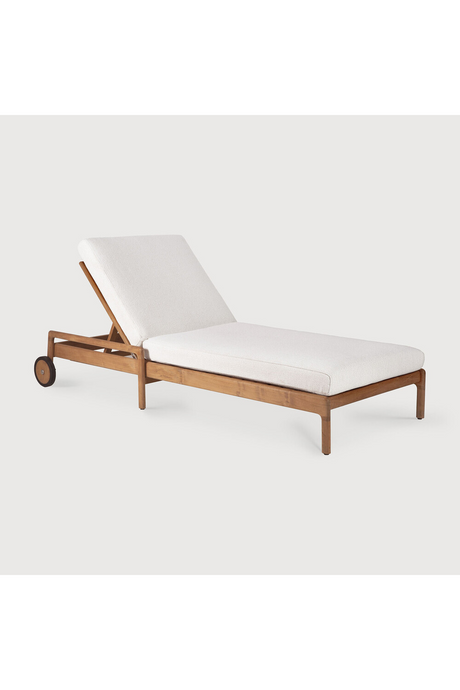 Adjustable Outdoor Lounger Cushion | Ethnicraft Jack | Oroa.com