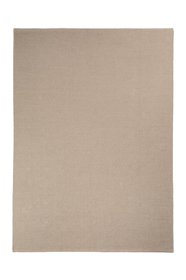 Traditional Brown Flat-Weaved Indoor/Outdoor Rug | Ethnicraft Nomad | Oroatrade.com