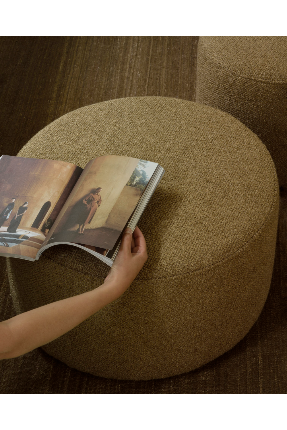 Gray Kilim Wool Rug | Ethnicraft Nomad | Oroa.com