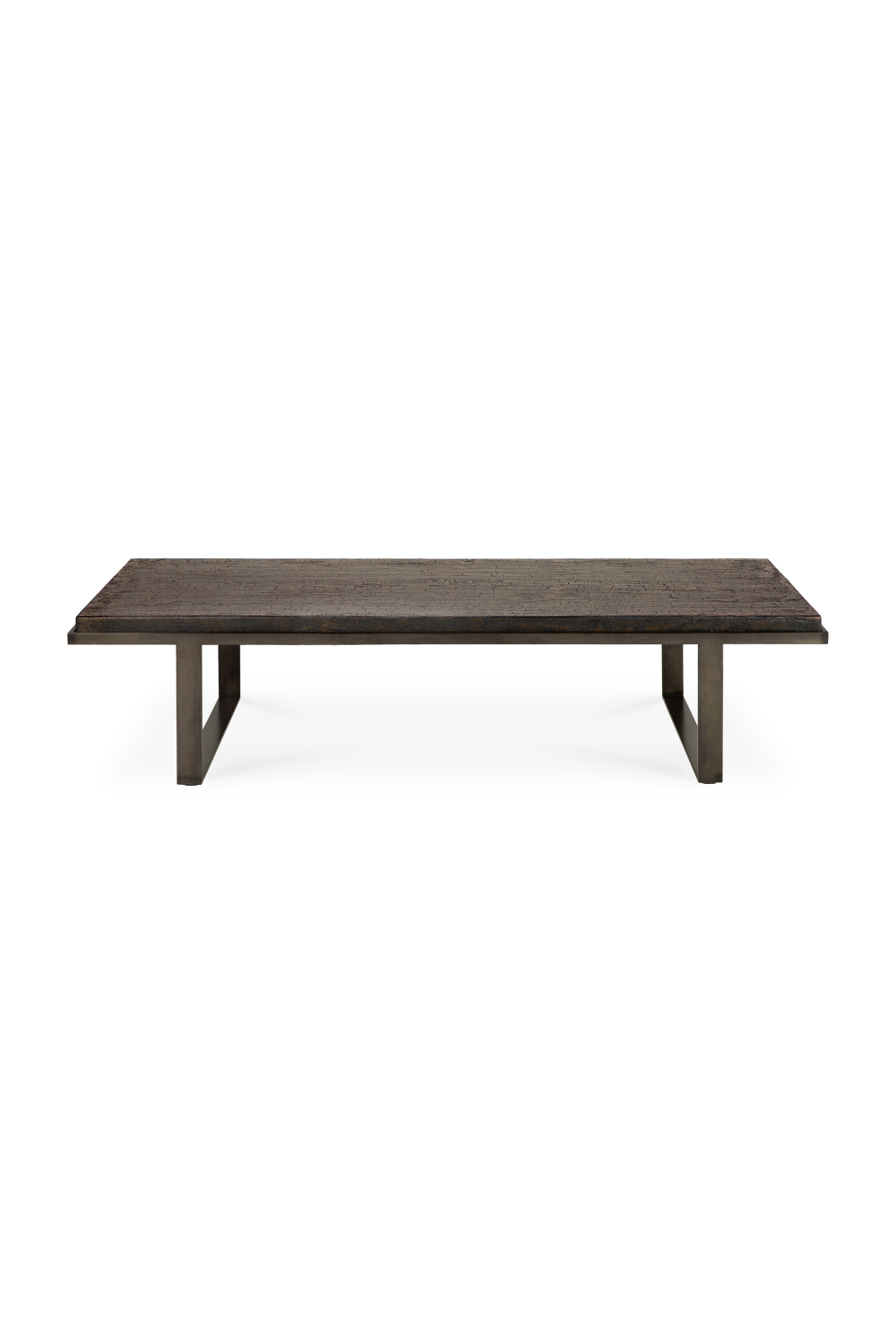 Rectangular Umber Coffee Table | Ethnicraft Stability | OROA.COM
