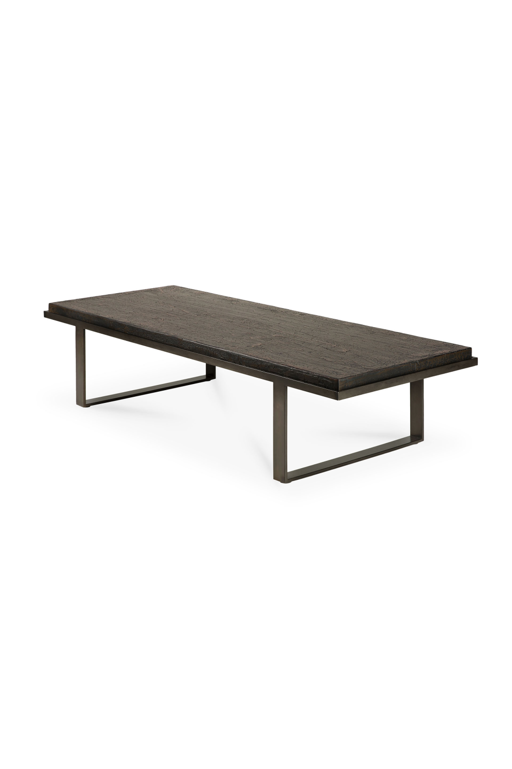 Rectangular Umber Coffee Table | Ethnicraft Stability | OROA.COM