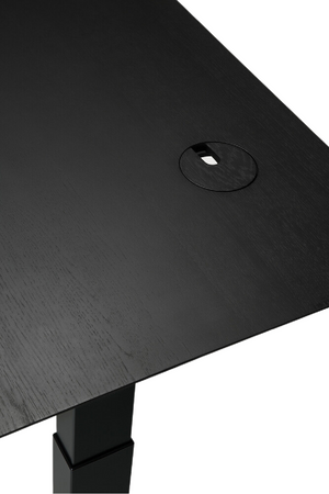 Oak Adjustable Desk M | Ethnicraft Bok | Oroa.com