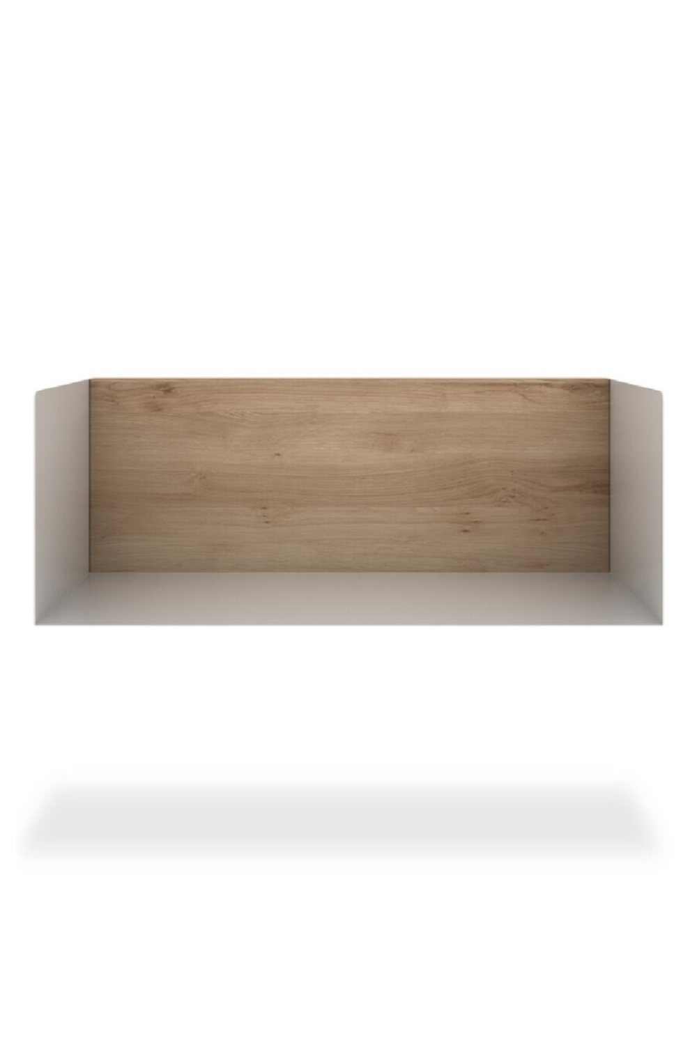 Minimalist Oak Wall Shelf | Ethnicraft U | OROA.com