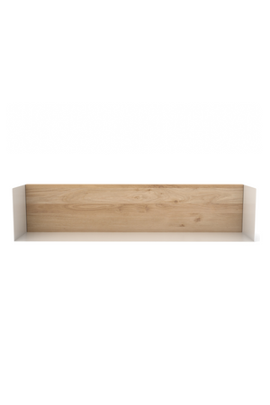 Minimalist Oak Wall Shelf | Ethnicraft U | OROA.com