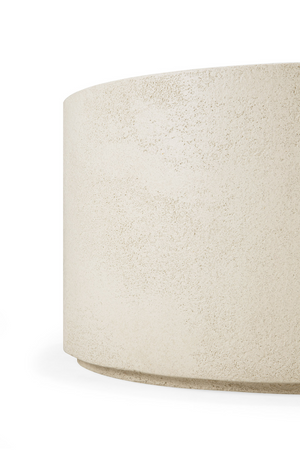 Round Off-White Coffee Table | Ethnicraft Elements | Oroa.com