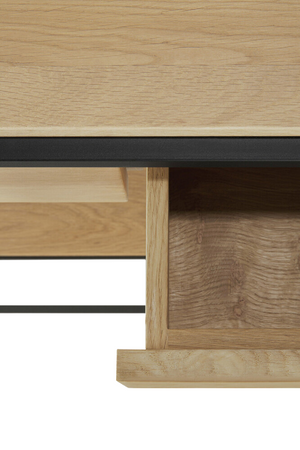 Rectangular 2-Drawer Console Table | Ethnicraft | OROA.com
