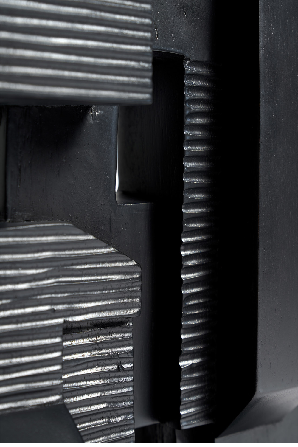 Contemporary Mahogany Sculpture | Ethnicraft Block | OROA.COM