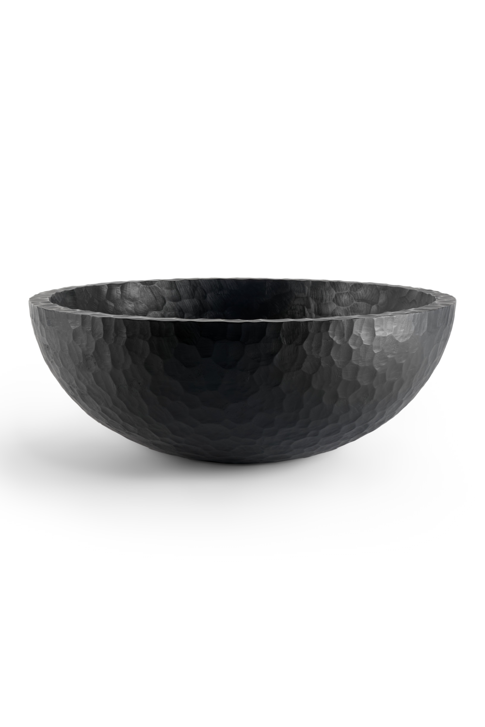 Varnished Mahogany Carved Bowl XL | Ethnicraft Chopped | Oroa.com