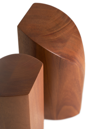 Modern Minimalist Book Ends (2) | Ethnicraft PI | Oroa.com