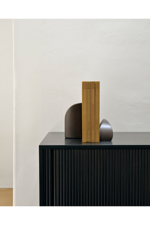 Modern Minimalist Book Ends (2) | Ethnicraft PI | Oroa.com