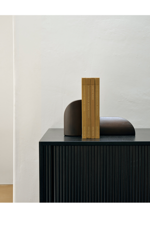 Modern Minimalist Book Ends (2) | Ethnicraft PI | Oroa.com