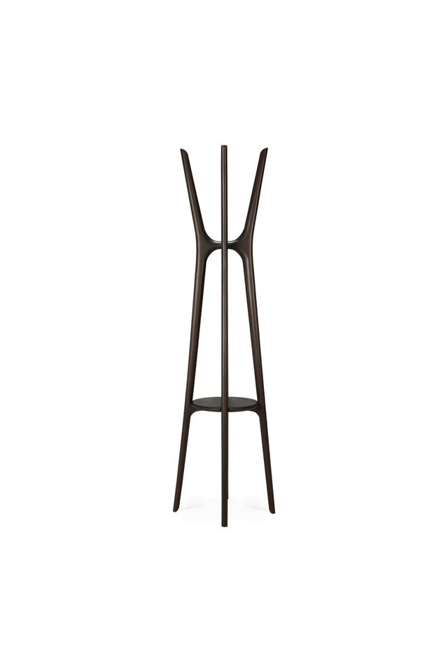 Brown Mahogany Coat Stand | Ethnicraft PI | Oroa.com