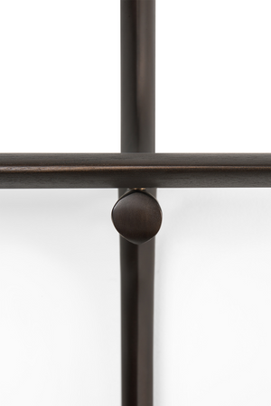 Brown Mahogany Wall Shelf | Ethnicraft PI | Oroa.com