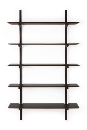 Brown Mahogany Wall Shelf | Ethnicraft PI | Oroa.com