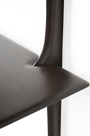 Brown Mahogany Wall Shelf | Ethnicraft PI | Oroa.com