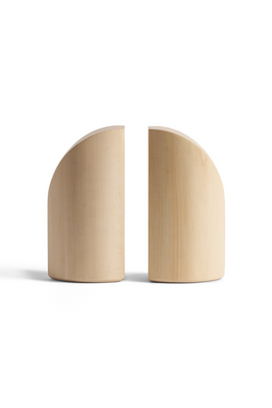Modern Minimalist Book Ends (2) | Ethnicraft PI | Oroa.com
