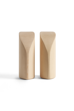 Modern Minimalist Book Ends (2) | Ethnicraft PI | Oroa.com