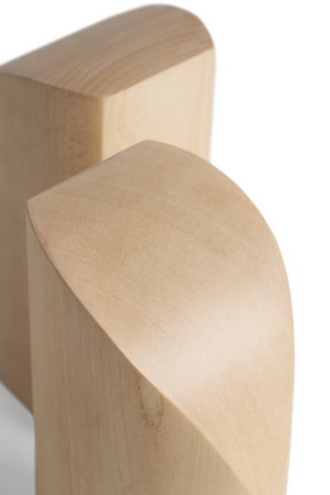 Modern Minimalist Book Ends (2) | Ethnicraft PI | Oroa.com