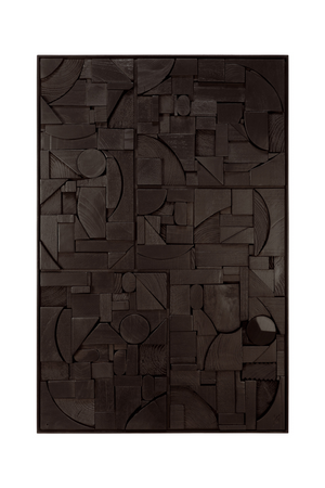 Rectangular Puzzle Wall Art | Ethnicraft Bricks | Oroa.com