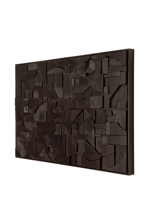 Rectangular Puzzle Wall Art | Ethnicraft Bricks | Oroa.com