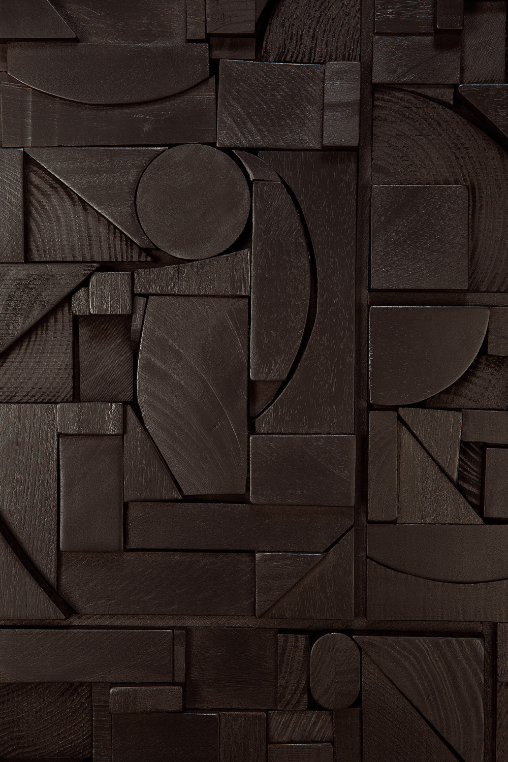 Rectangular Puzzle Wall Art | Ethnicraft Bricks | Oroa.com