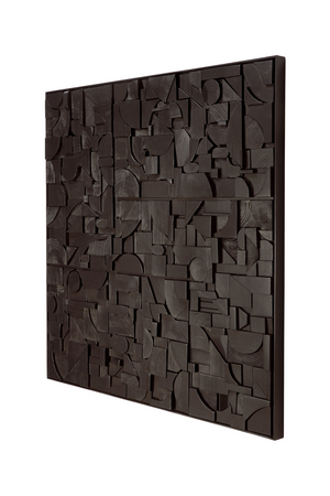 Square Puzzle Wall Art | Ethnicraft Bricks | Oroa.com