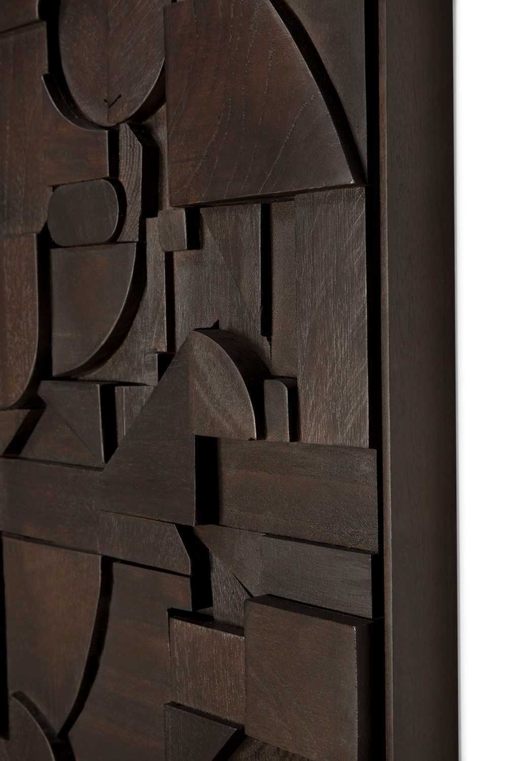 Square Puzzle Wall Art | Ethnicraft Bricks | Oroa.com