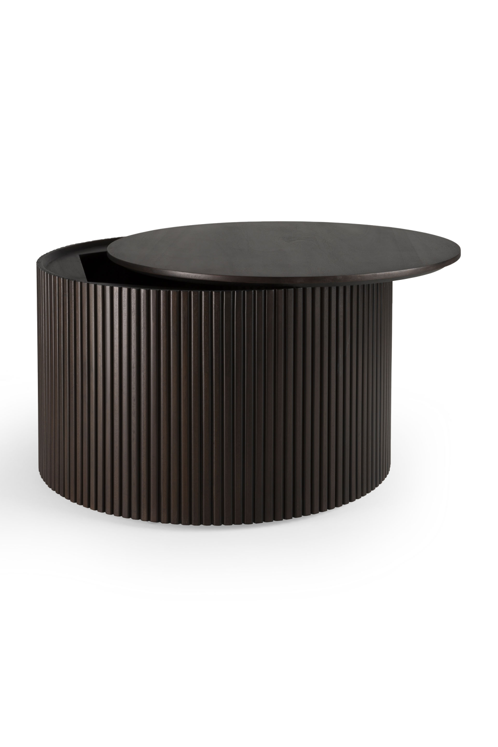 Round Storage Coffee Table | Ethnicraft Roller Max | Oroa.com