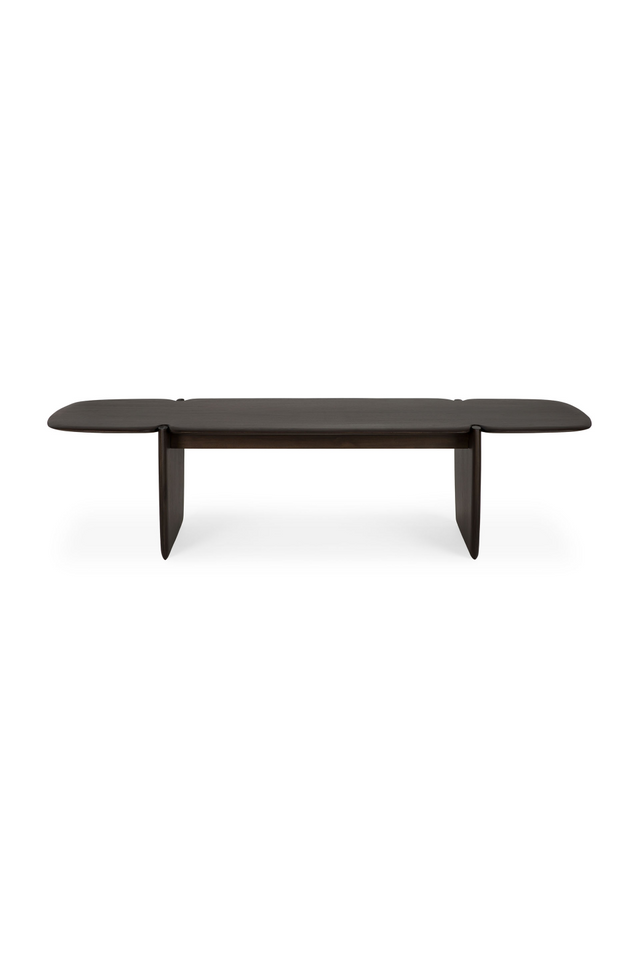 Brown Rectangular Coffee Table | Ethnicraft PI | Oroa.com