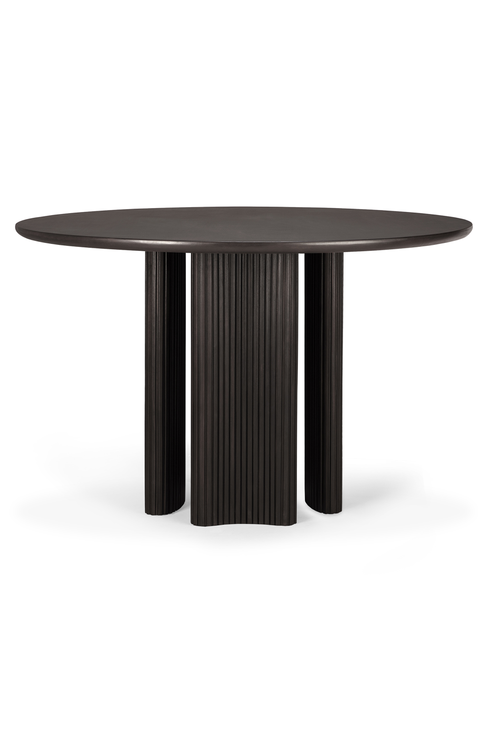 Brown Mahogany Dining Table | Ethnicraft Roller Max | Oroa.com