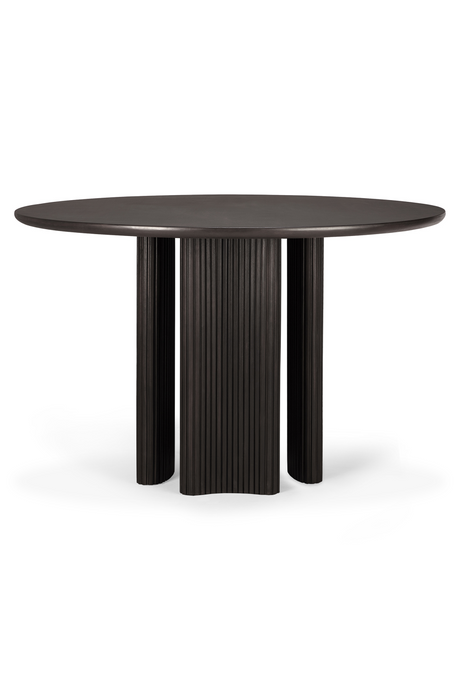 Brown Mahogany Dining Table | Ethnicraft Roller Max | Oroa.com