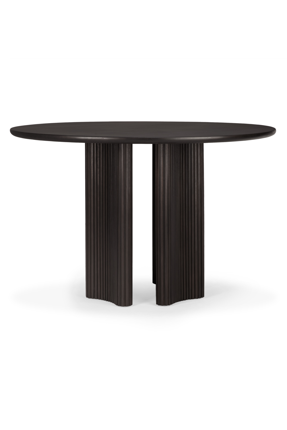 Brown Mahogany Dining Table | Ethnicraft Roller Max | Oroa.com