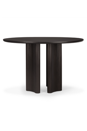 Brown Mahogany Dining Table | Ethnicraft Roller Max | Oroa.com