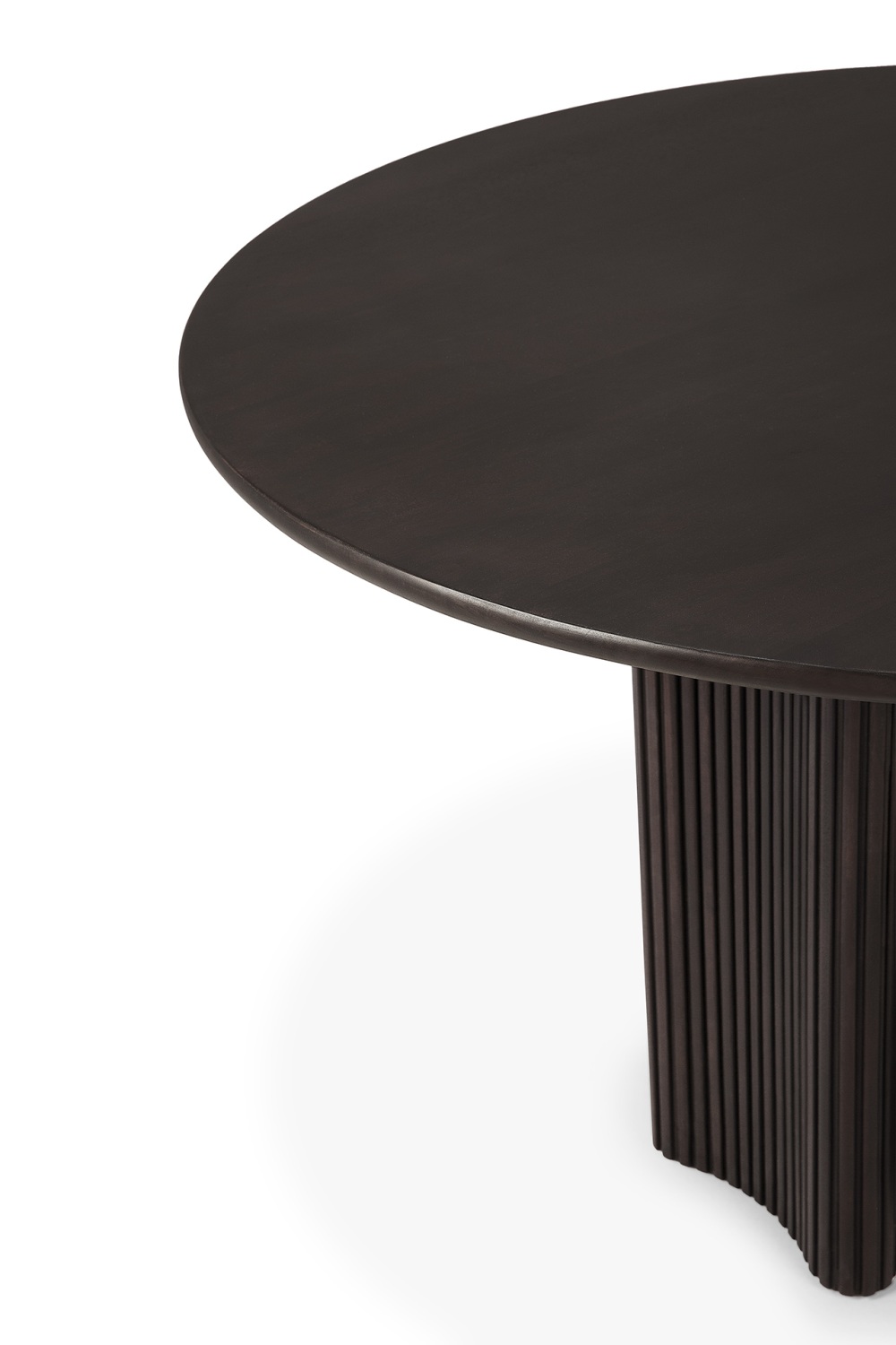Brown Mahogany Dining Table | Ethnicraft Roller Max | Oroa.com