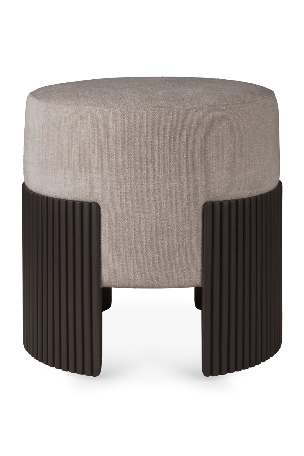 Pouf in legno e metallo X908 Arcom- contecom