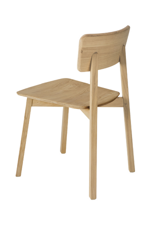 Oak Minimalist Dining Chair | Ethnicraft Casale | Oroa.com