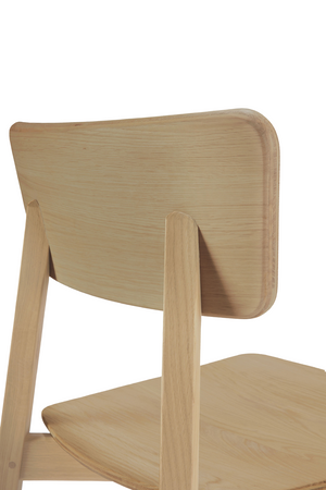Oak Minimalist Dining Chair | Ethnicraft Casale | Oroa.com