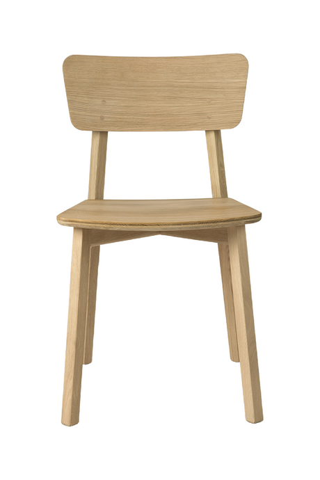Oak Minimalist Dining Chair | Ethnicraft Casale | Oroa.com