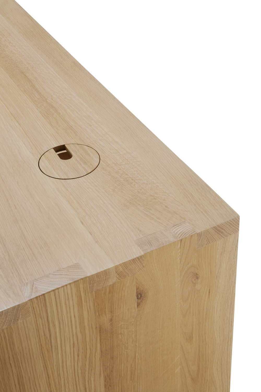 Minimalist Oak Desk | Ethnicraft U | Oroa.com