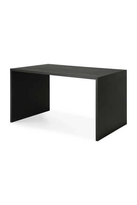 Black Oak Minimalist Desk | Ethnicraft U | Oroa.com