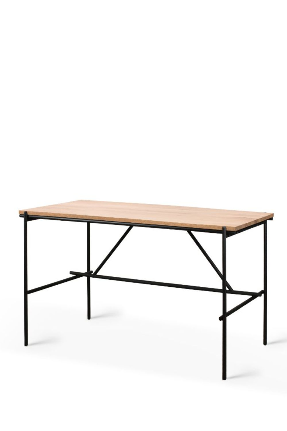 Varnished Oak Desk | Ethnicraft Oscar | Oroa.com