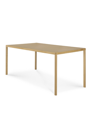 Varnished Oak Scandi Dining Table | Ethnicraft Air | Oroa.com